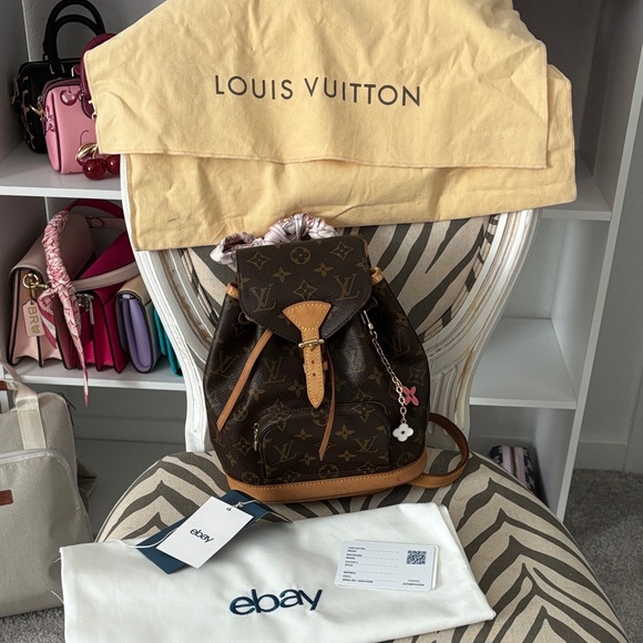 Louis Vuitton Mini Monogram Brown Backpack - Picture 1 of 10